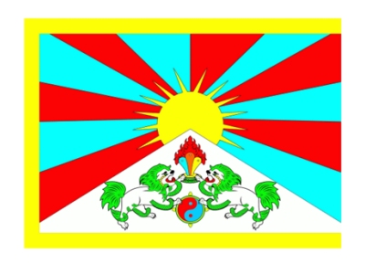 Tibet bandiera