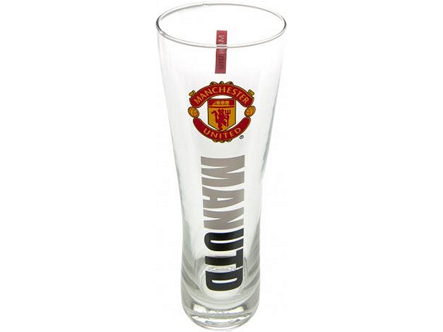 Manchester United bicchiere di birra