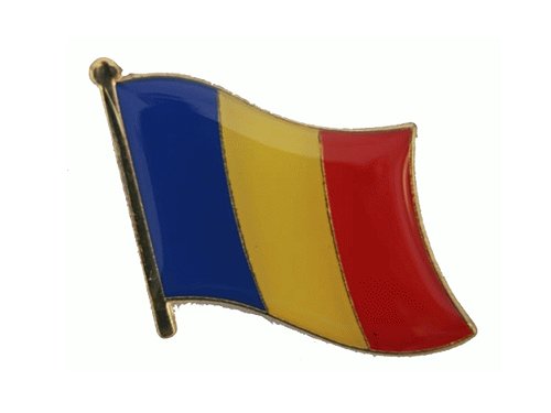 Romania pin distintivo