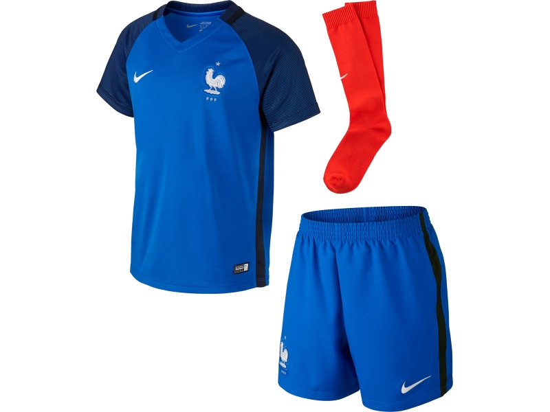 Francia Nike completo da calcio ragazzo