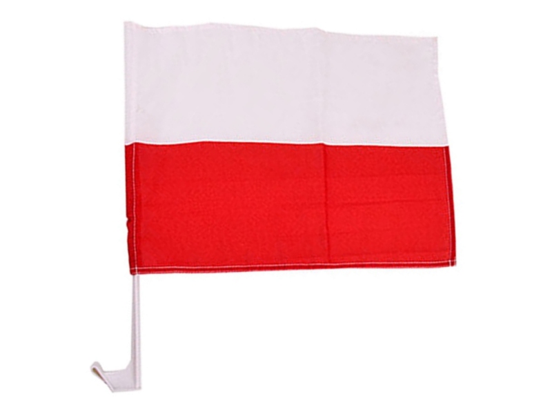 bandiera auto Polonia 
