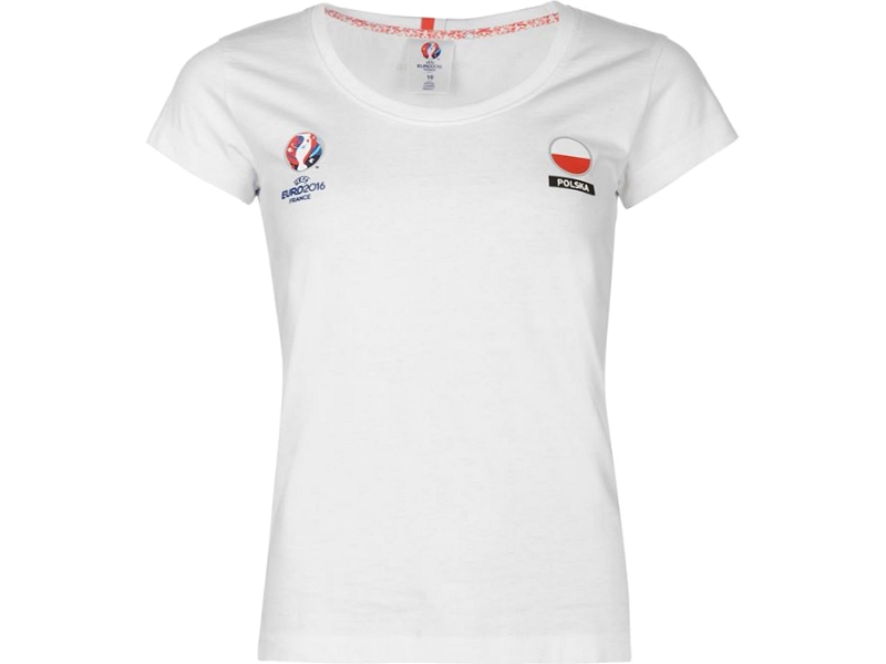 Polonia Euro 2016 t-shirt donna