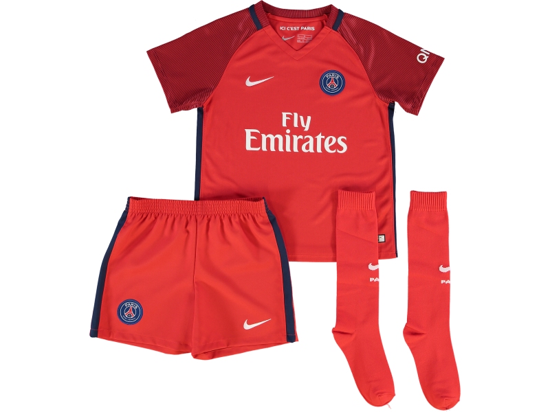 Paris Saint-Germain Nike completo da calcio ragazzo