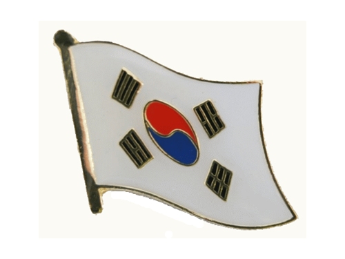 Corea del Sud pin distintivo