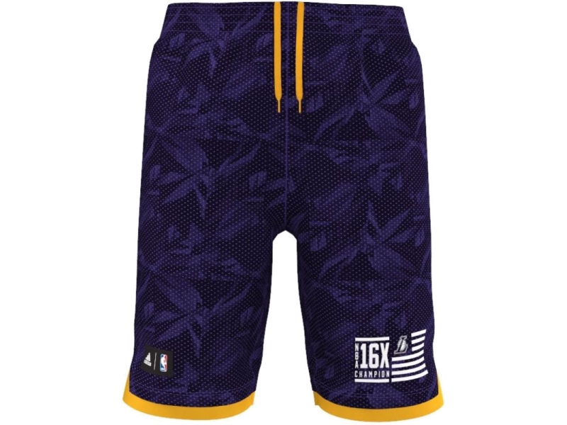 Los Angeles Lakers Adidas pantaloncini