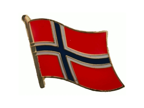Norvegia pin distintivo