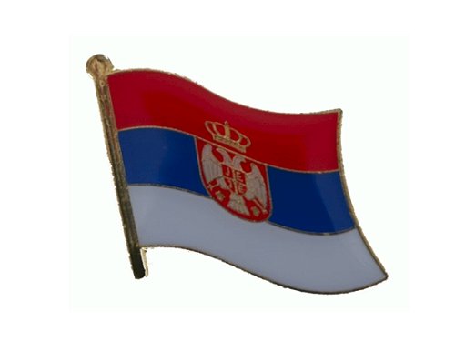 Serbia pin distintivo