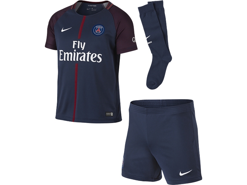 Paris Saint-Germain Nike completo da calcio ragazzo