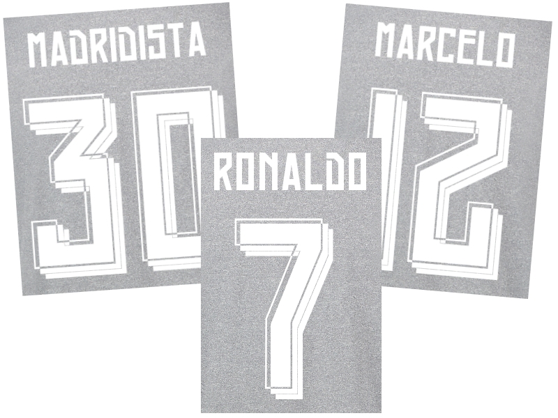 Real Madrid stampa maglia