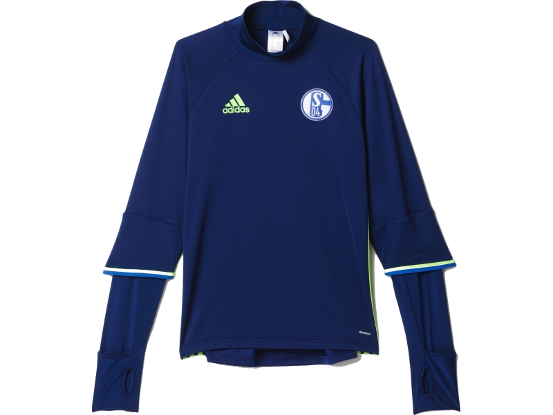 Schalke 04 Adidas felpa ragazzo