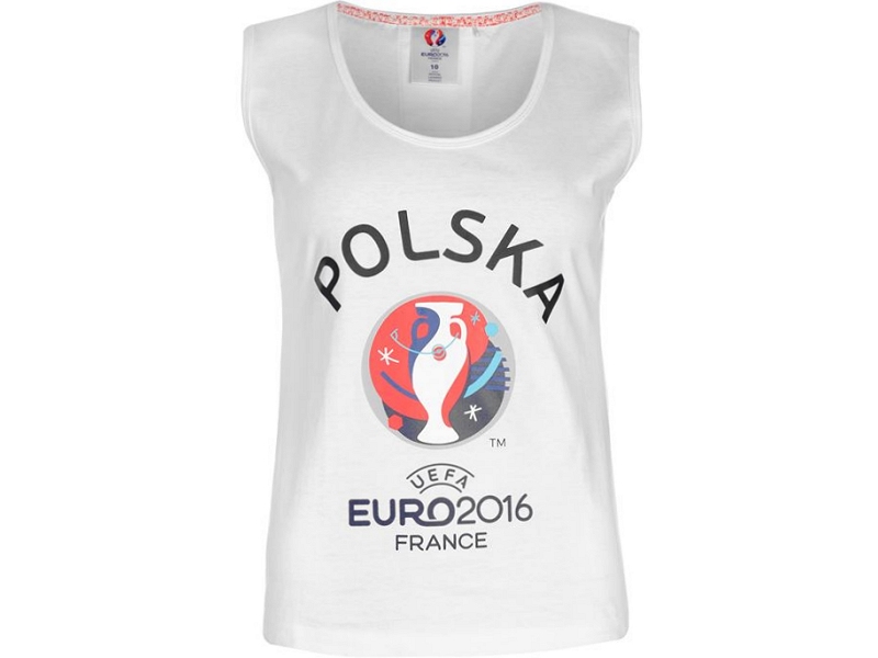 Polonia Euro 2016 maglia senza maniche