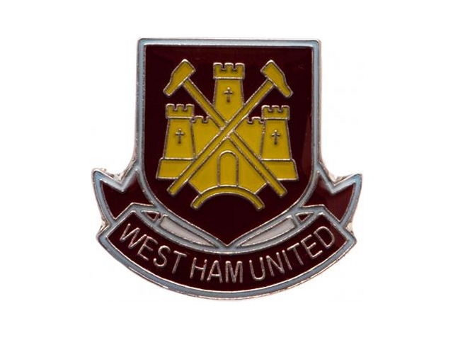 West Ham United pin distintivo