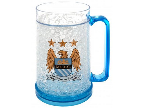 Manchester City vetro boccale