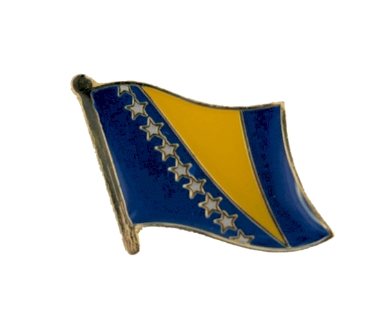 Bosnia-Erzegovina pin distintivo
