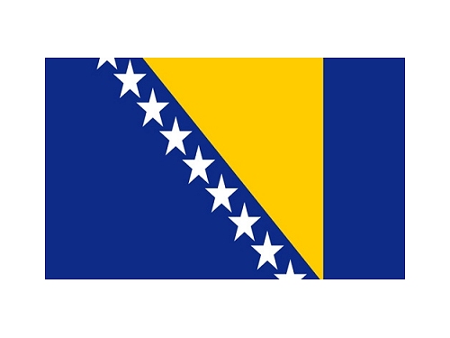 Bosnia-Erzegovina bandiera