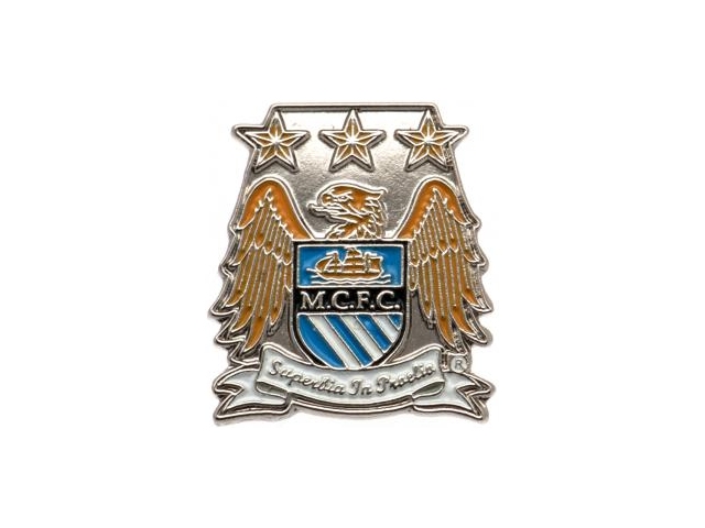Manchester City pin distintivo